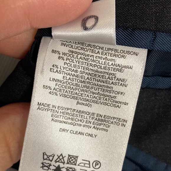 Brooks Brothers Explorer Blazer Mens 44L Gray Wool Stretch Fitzgerald Fit Travel - Picture 13 of 15